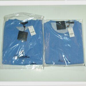 Brooks Brothers Italian Cashmere Sleeveless Top & Long Sleeve Sweater Small NWT